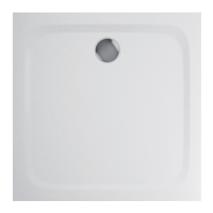 Duschwanne Derby Mineral weiß, 90 x 90 x 3,2cm